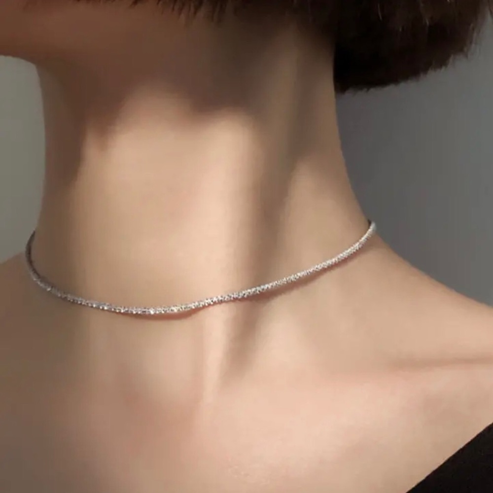 Silver necklace